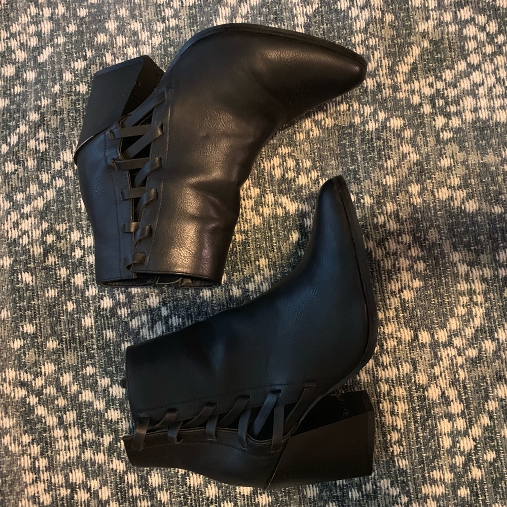 Black booties